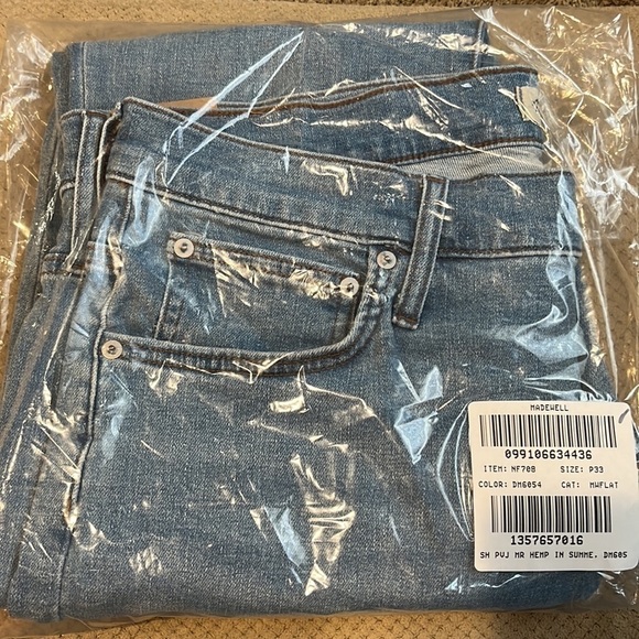 Madewell The Petite Perfect Vintage Jean Alderton Wash NF708 - Picture 5 of 7